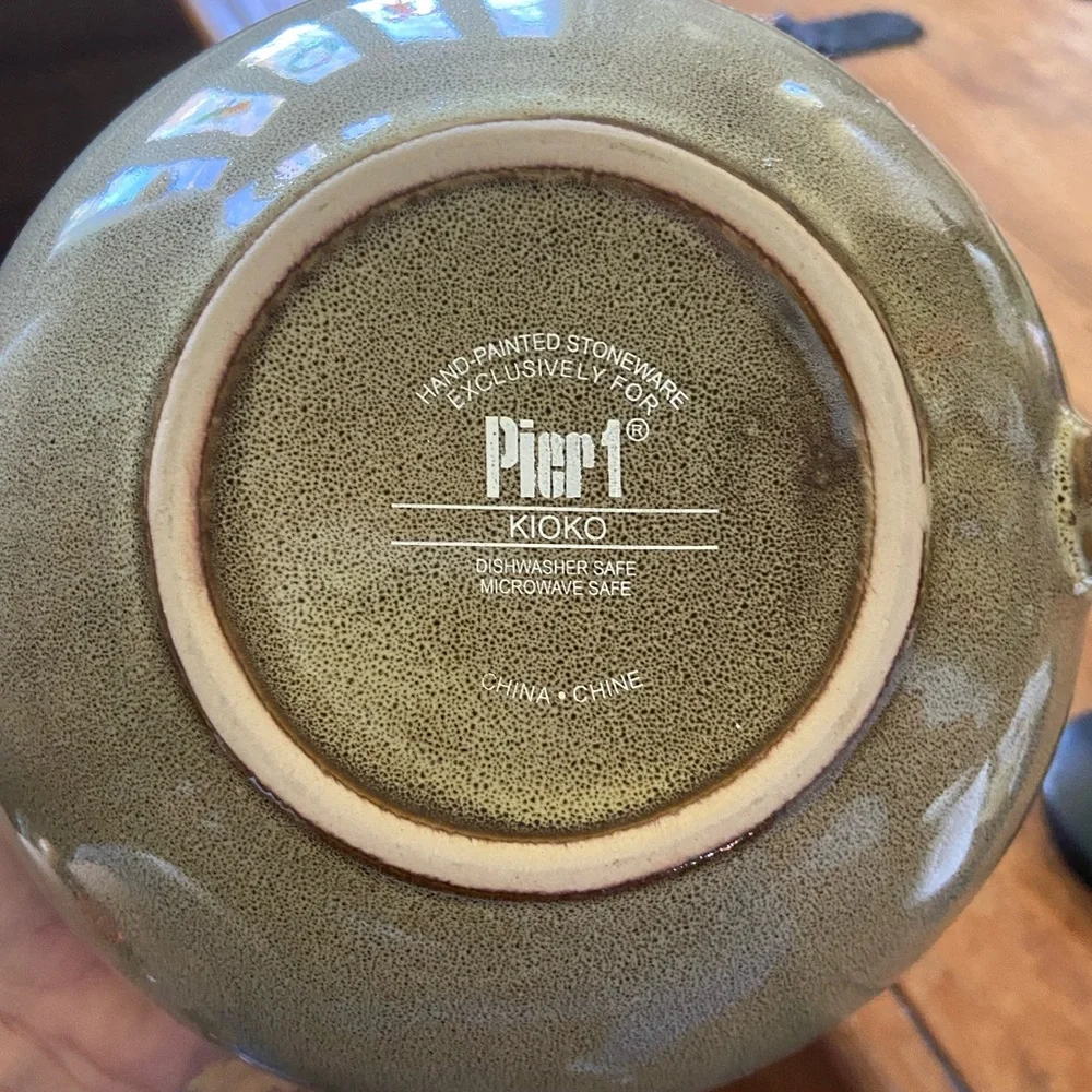 Pier 1 Kioko Stoneware Tea Pot